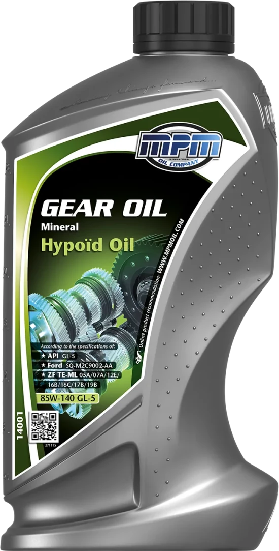 SAE 90w-140 Hypoid. MPM Oil. 75w140 gl 5
