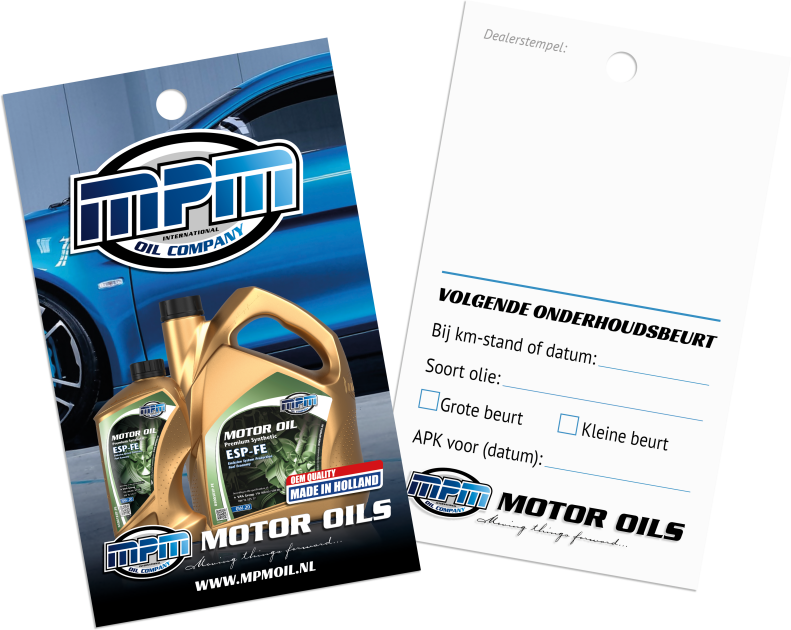 M300112 • MPM oil change tags MPM Merchandise} MPM Oil